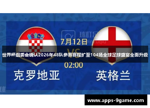 世界杯组委会确认2026年48队参赛赛程扩至104场全球足球盛宴全面升级